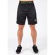 Спортивные мужские шорты Atlanta Shorts (Black/Green) Gorilla Wear MhP-1025 фото 1