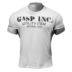 Спортивна чоловіча футболка Basic utility tee (White) Gasp F-146 фото