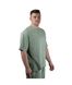 Спортивная мужская футболка Oversized T-Shirt (Granite Green) Legal Power F-804 фото 2
