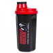 Спортивний мужской шейкер Shaker 700 ml (Black/Red) Gorilla Wear ShE-48 фото 1