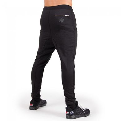 Спортивные мужские штаны  Alabama Drop Joggers (Black)  Gorilla Wear  JS-659 фото