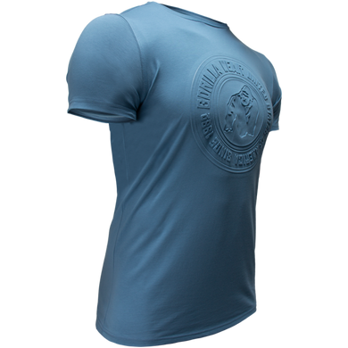 Мужская спортивная футболка San Lucas T-shirt (Blue) Gorilla Wear (USA) F-63 фото