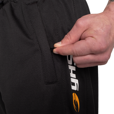 Спортивные мужские штаны Core Mesh Pants (Black) Gasp MP-715 фото