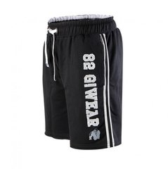 Спортивні чоловічі шорти 82 Sweat Shorts (Black/Gray) Gorilla Wear   SH-452 фото